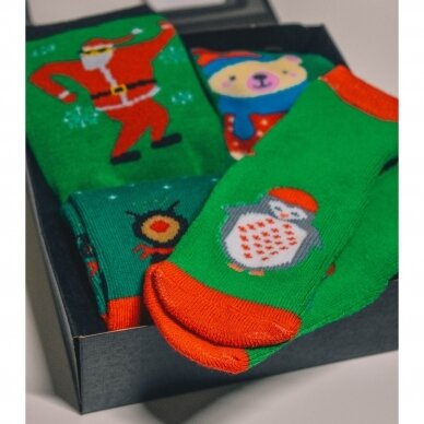 Kalėdinių kojinių rinkiniai šeimai 2