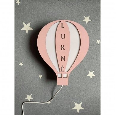 Naktinis šviestuvas - oro balionas 4